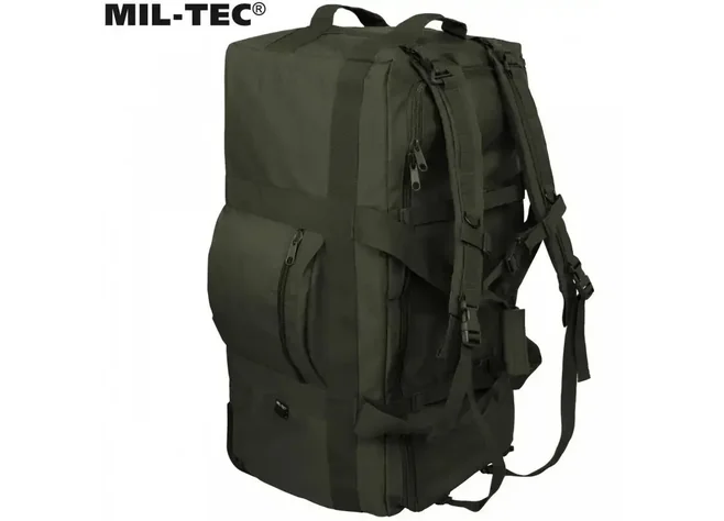 Сумка-рюкзак Mil-Tec на колесах Olive 100л Фото 3
